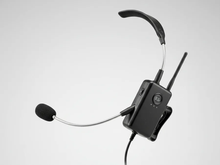 Mic wireless headset untuk kebutuhan acara