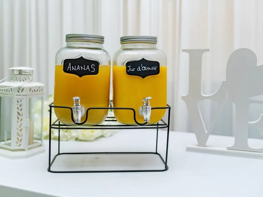 Juice dispenser 1 tabung untuk kebutuhan acara dan tenant